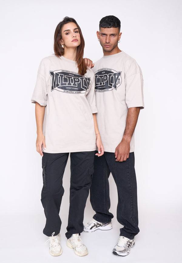 Multiply Spparel Oversize T-Shirt SPIRIT Dove Sonderangebot