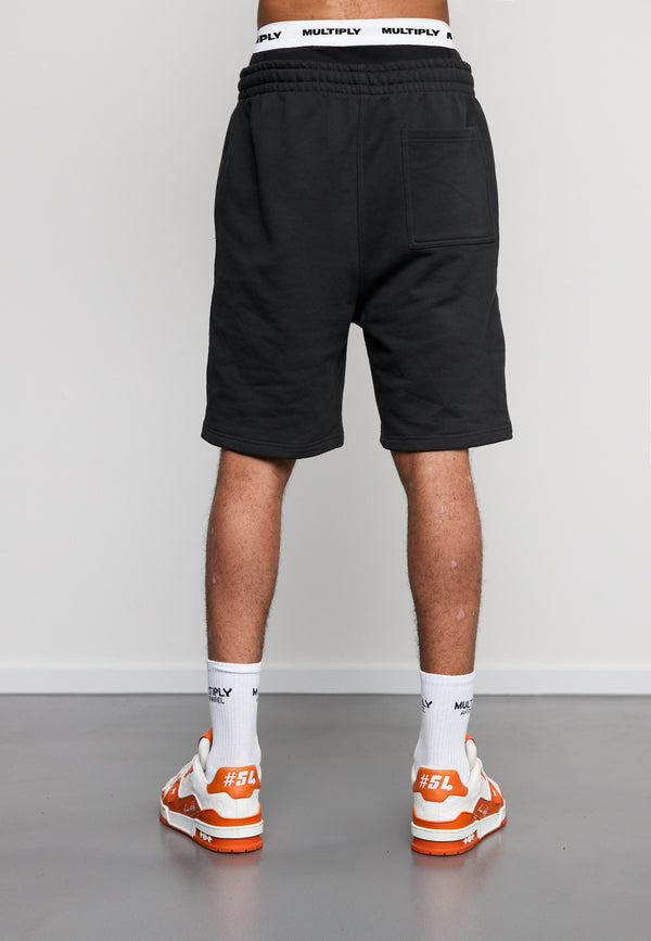 Multiply Spparel Shorts CONVICT Black Soda Washed Online Shopping