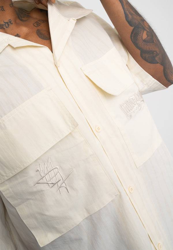 Multiply Spparel Oversize Shirt BARS White Asparagus Valentinstagsangebot