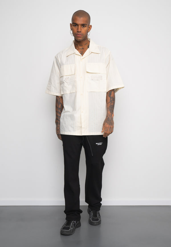 Multiply Spparel Oversize Shirt BARS White Asparagus Valentinstagsangebot
