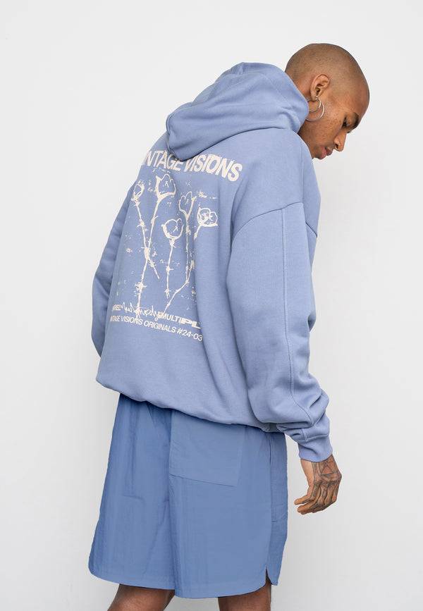 Multiply Spparel Oversize Zip Hoodie V VISIONS Wild Wind Neueste Mode