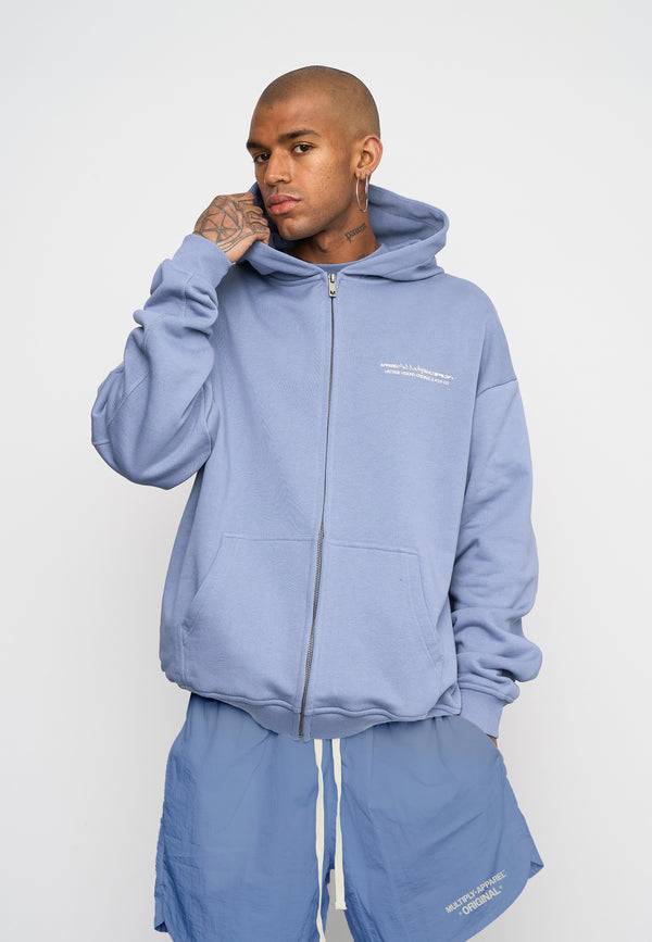 Multiply Spparel Oversize Zip Hoodie V VISIONS Wild Wind Neueste Mode
