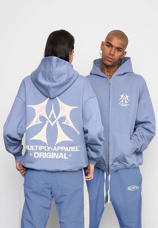Multiply Spparel Oversize Zip Hoodie SKETCH Wild Wind Online Outlet