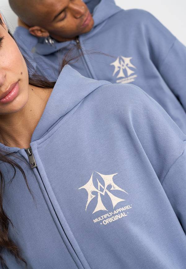 Multiply Spparel Oversize Zip Hoodie SKETCH Wild Wind Online Outlet