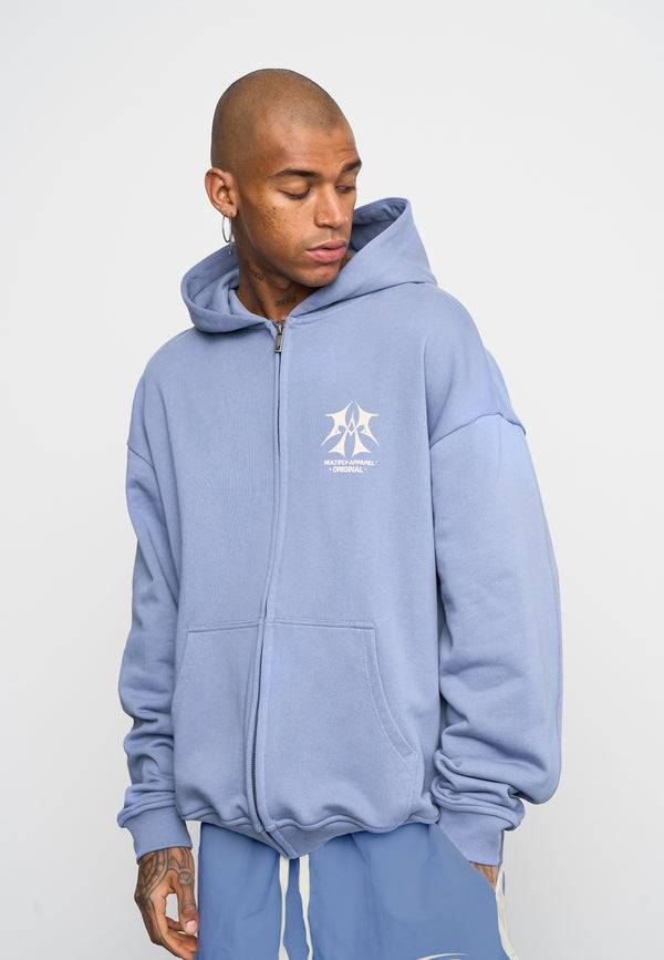 Multiply Spparel Oversize Zip Hoodie SKETCH Wild Wind Online Outlet