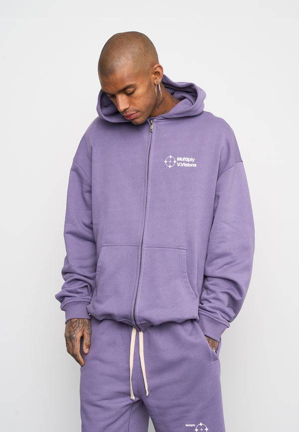 Multiply Spparel Oversize Zip Hoodie VISIONARY Cadet Exklusive Angebote