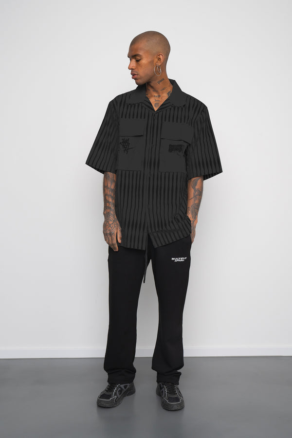 Multiply Spparel Oversize Shirt BARS Black Soda Neuheiten
