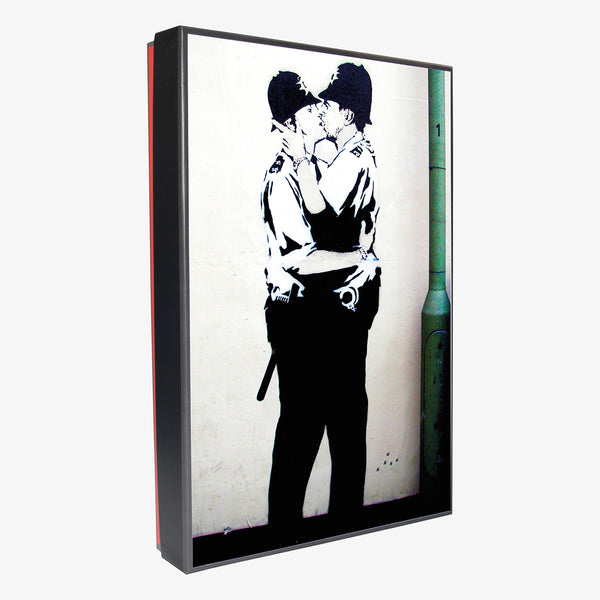 Musearta The world's most famous Graffiti - Kissing Coppers - Geschenkset Schlussverkauf
