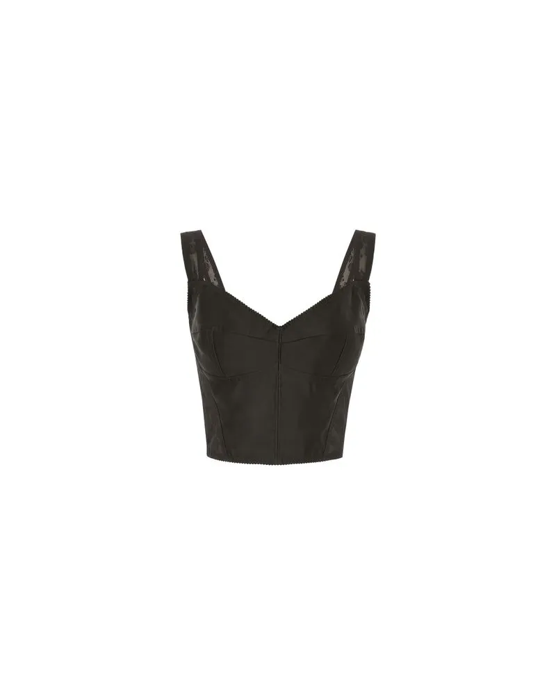 Dolce & Gabbana Korsett Top Black Verkauf