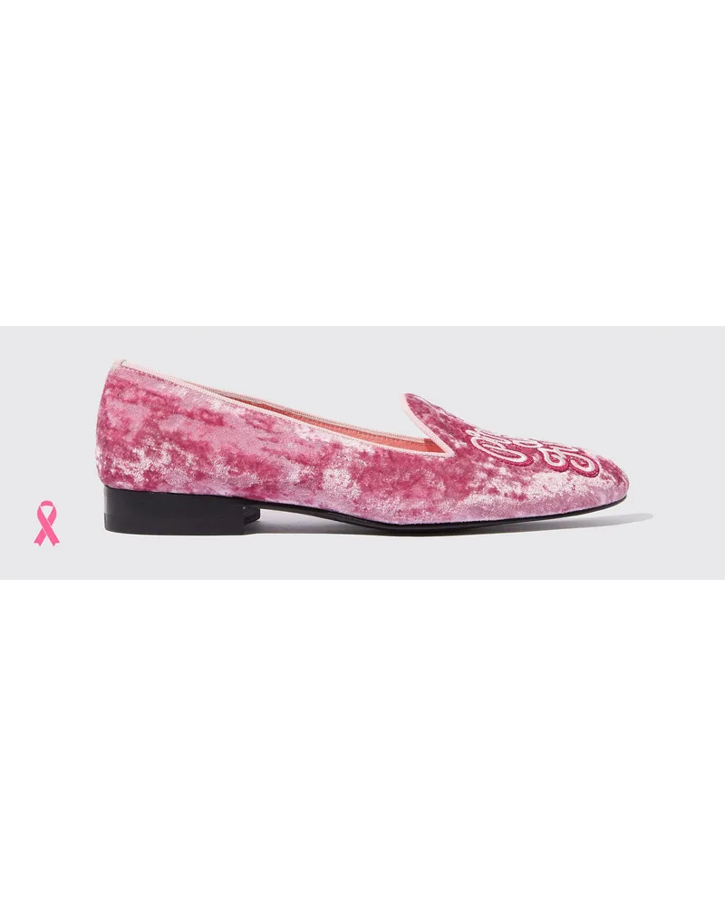 Scarosso Lady Nolita Pink Velvet Rosa