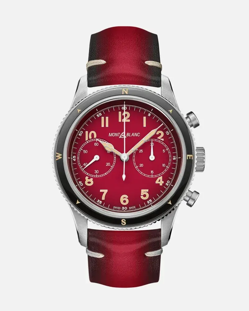Montblanc 1858 Automatic Chronograph Kawa Karpo Limited Edition Rot JETZT KAUFEN