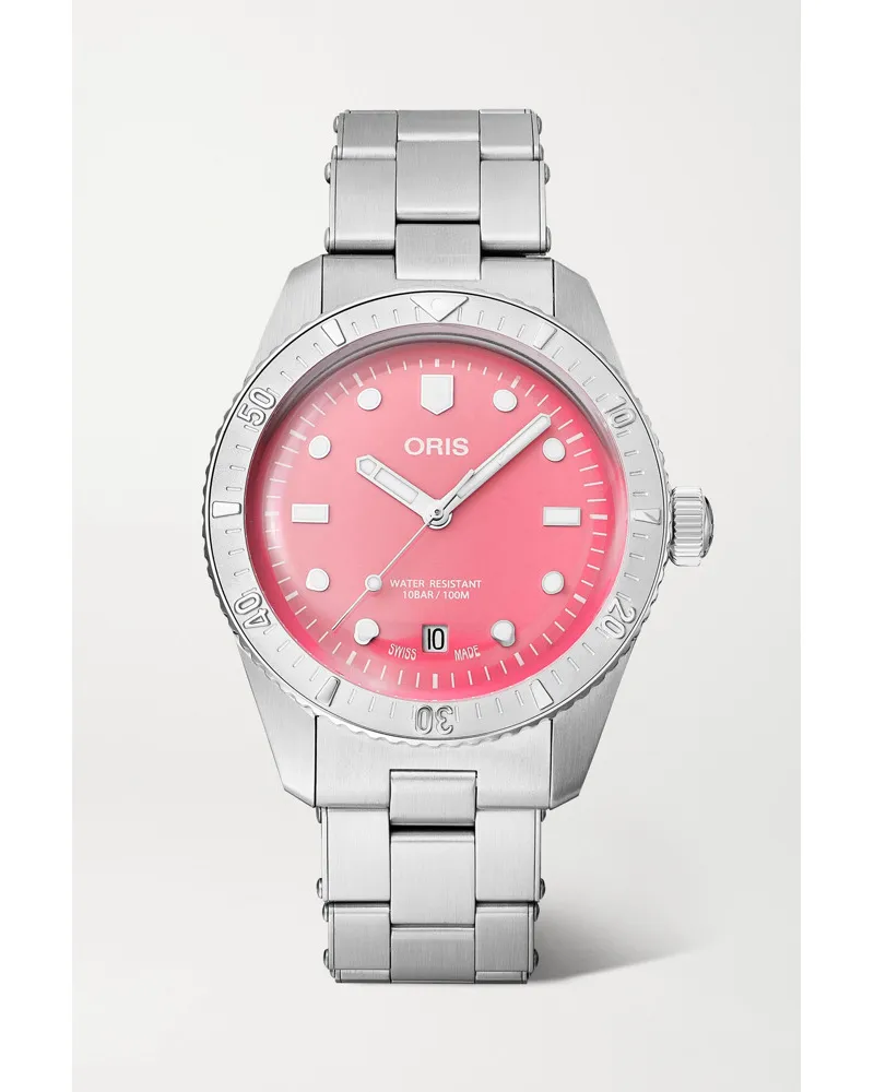 ORIS Divers Sixty Five Automatic 38 Mm Uhr Aus Edelstahl Rot Letzte 2 Tage