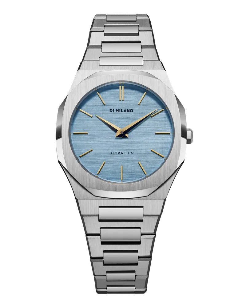 D1 Milano Watch Ultra Thin Bracelet 34mm Dusk Blue Angebote