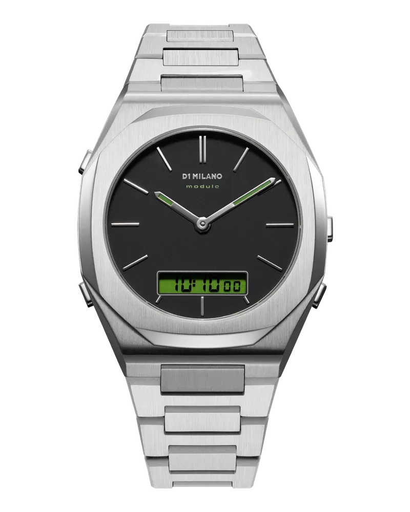 D1 Milano Watch Module 40.5 Mm 366 Black Fabrikverkauf