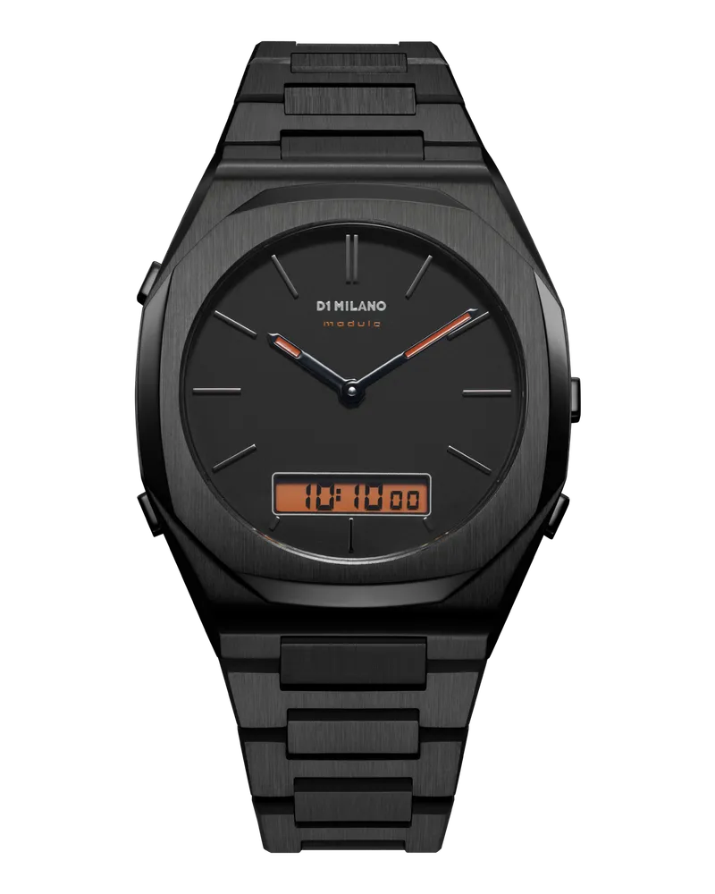 D1 Milano Watch Module 40.5 Mm 1385 Black Fabrik Onlineshop