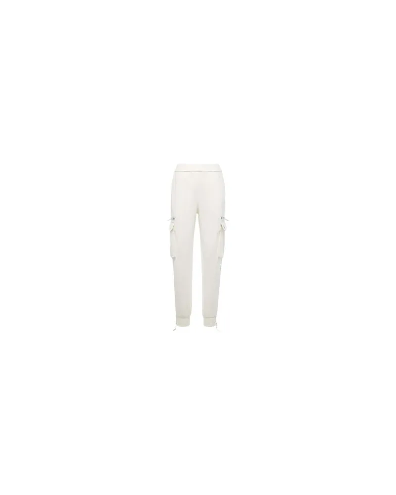 Moose Knuckles Jogginghose Mixmedia White Blitzangebot