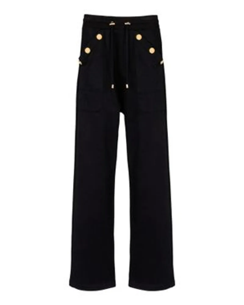 Balmain Weite Jogginghose Black Räumungsverkauf