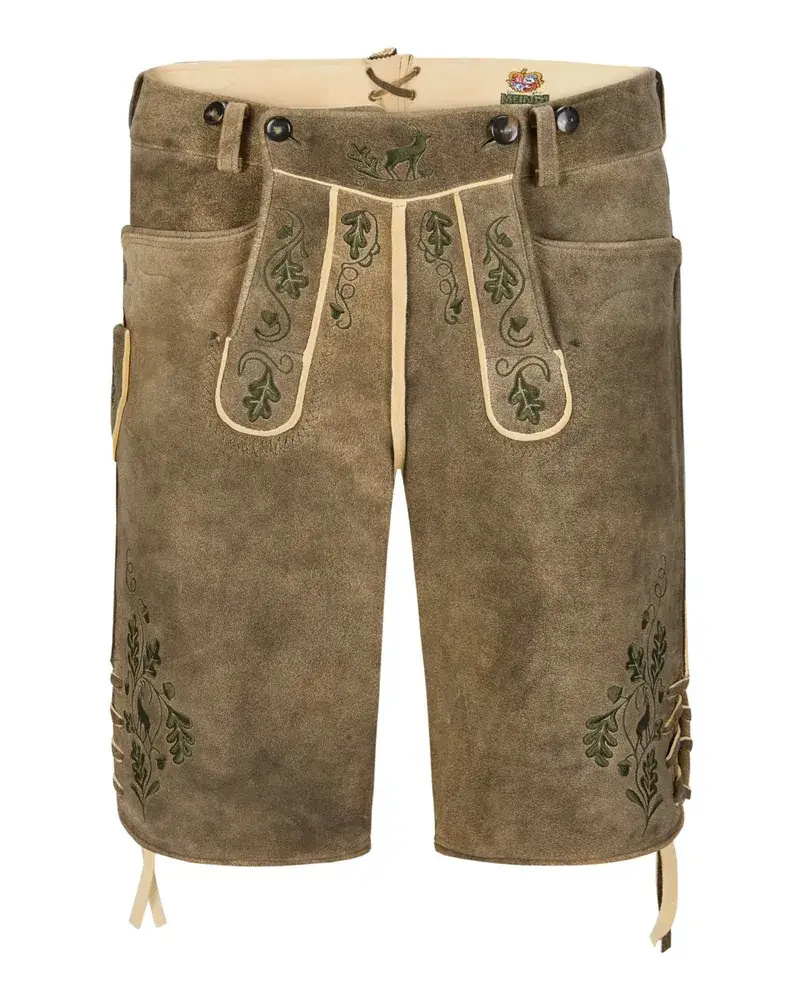 Meindl Hirschlederhose Herzog Max Hirmer Edition Braun Schlussverkauf