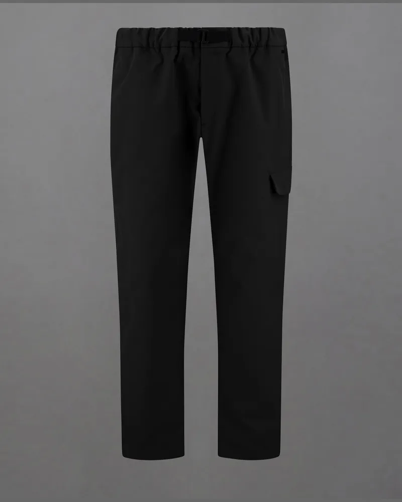 Herno Hose Laminar Aus Soft Twill Schwarz Versandkostenfrei