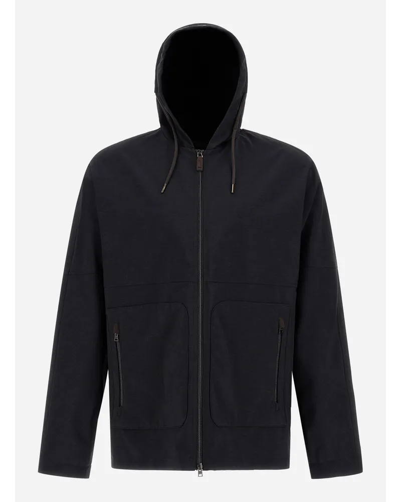 Herno Techno Lux Bomberjacke Grau Weihnachtsangebot