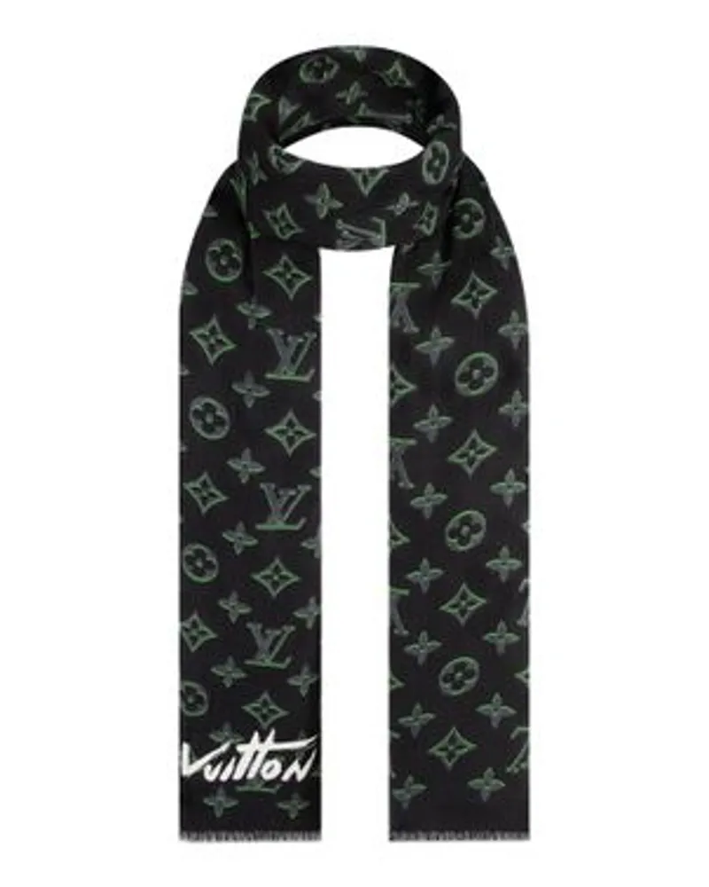 Louis Vuitton Monogram Spotlight Stola Black Fabrikpreis