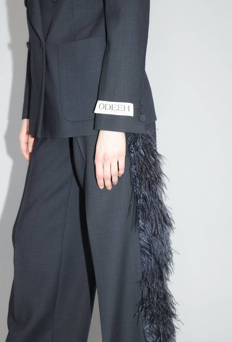 Odeeh Struct. Tropical Blazer, Slate Angebote