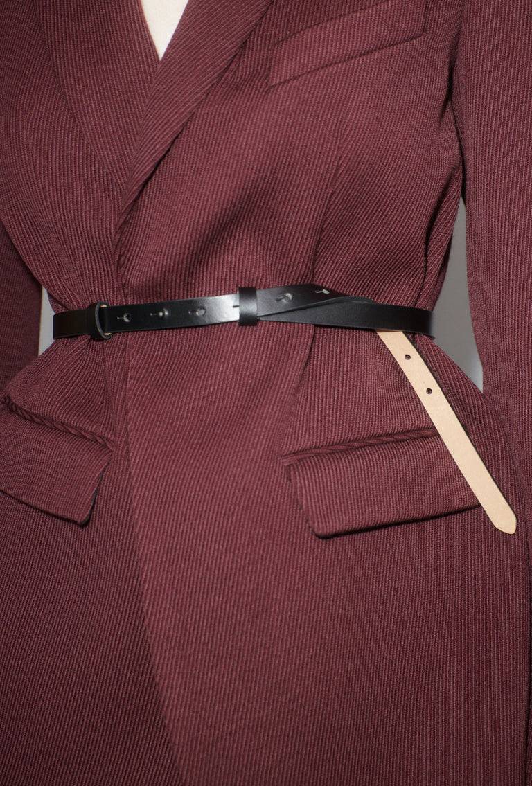 Odeeh Cavalry Twill Jacke, Burgundy Meist gekauft