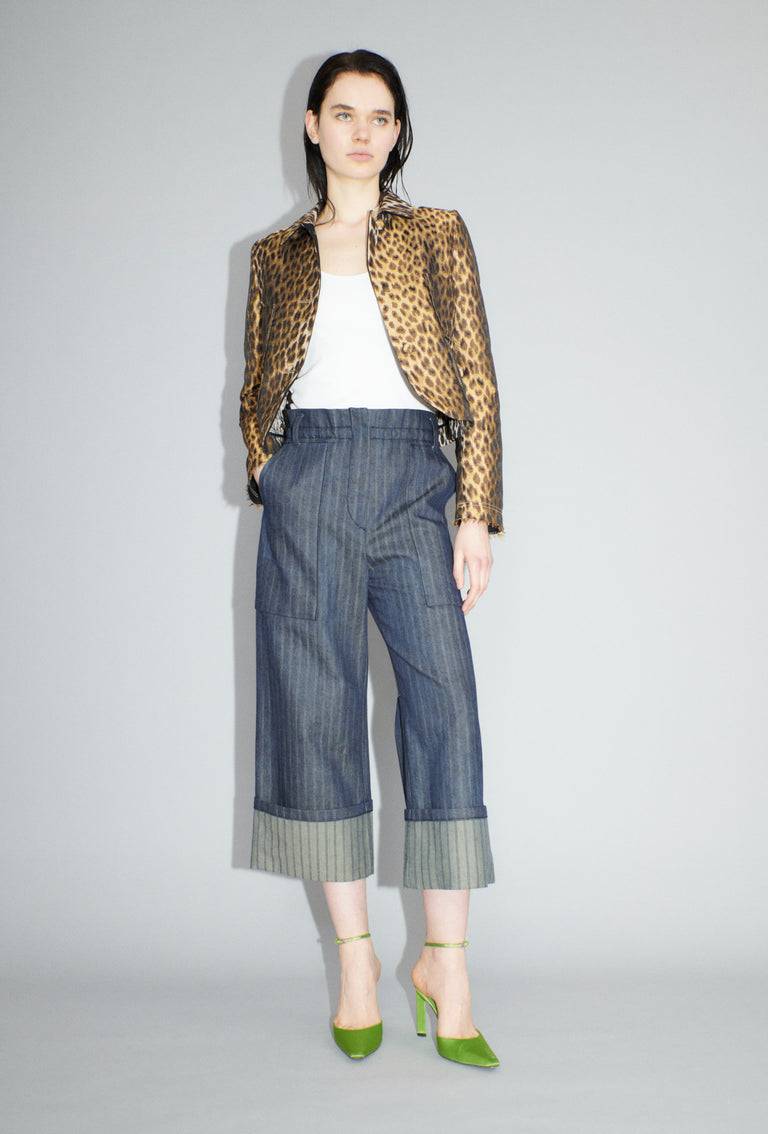 Odeeh Leopard Jaquard Jacke, Hazelnut Riesige Rabatte