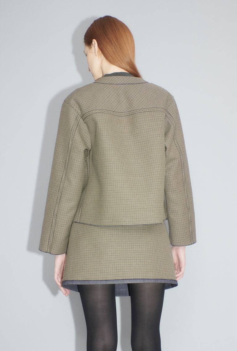 Odeeh Bounded Denim Jacke, Khaki Angebote