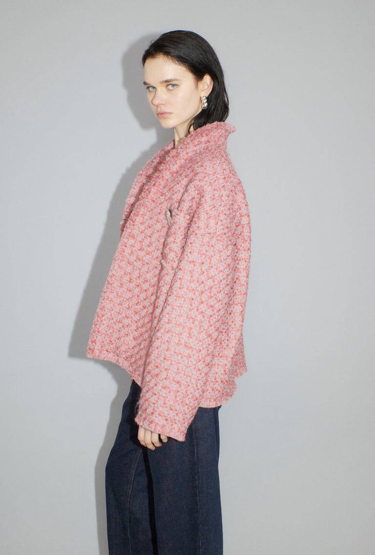 Odeeh Bouclé Tweed Jacke, Dahlia Online