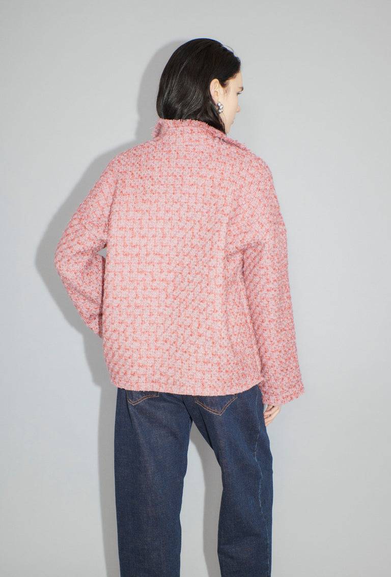Odeeh Bouclé Tweed Jacke, Dahlia Online