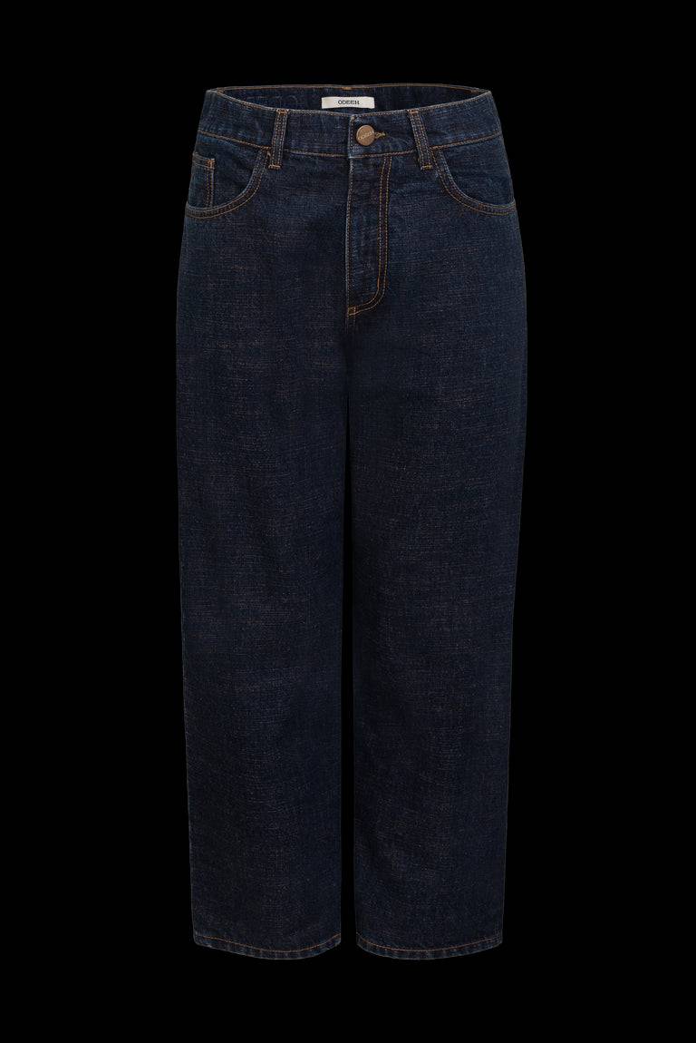Odeeh Coloured Denim Jeans, Marine im Angebot