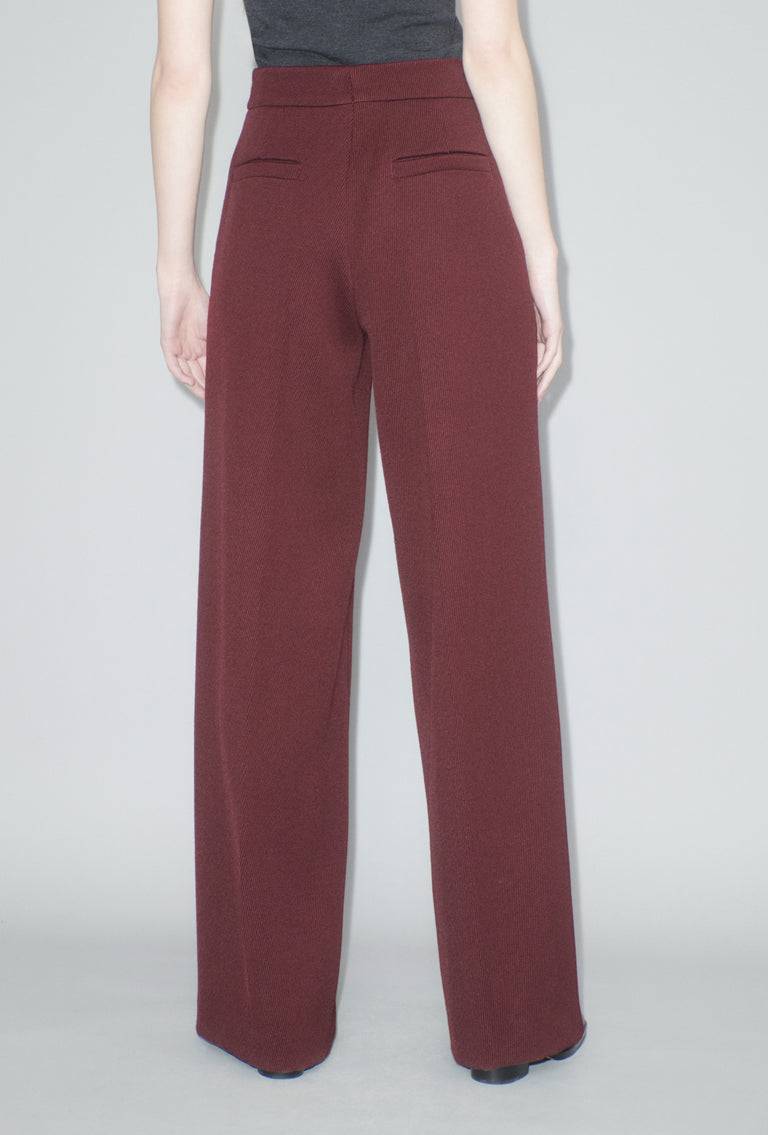 Odeeh Cavalry Twill Hose, Burgundy Günstiger Verkauf