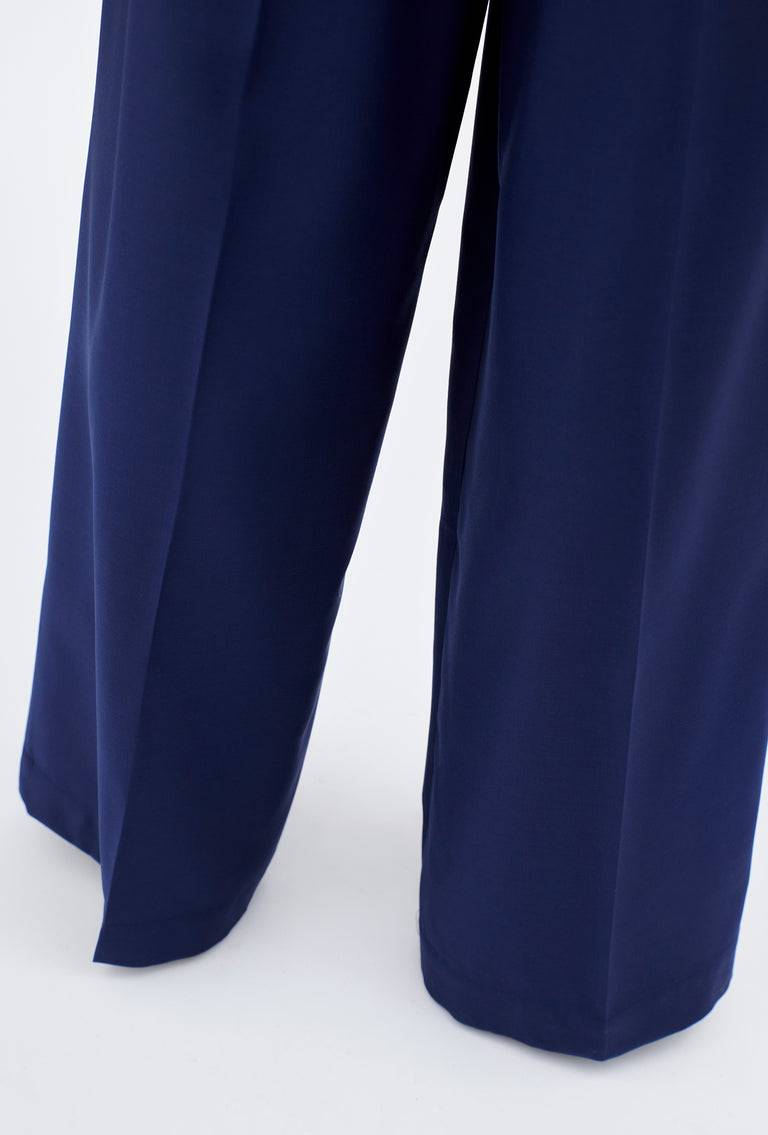 Odeeh Soft Wool Gabardine Hose, Ink Outlet
