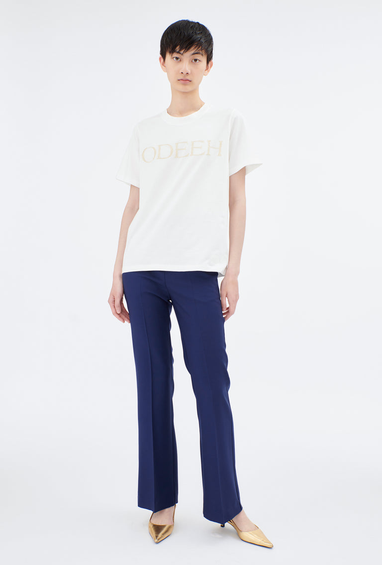 Odeeh Soft Wool Gabardine Hose, Ink Hotsell