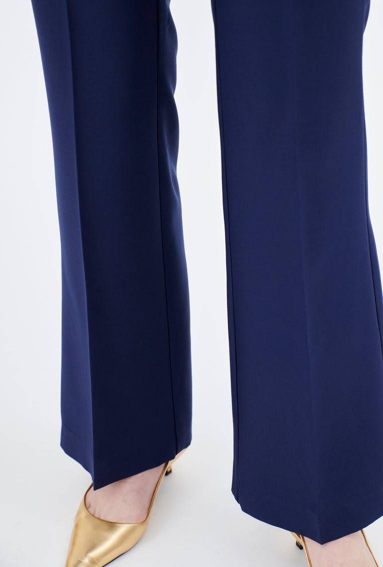 Odeeh Soft Wool Gabardine Hose, Ink Hotsell