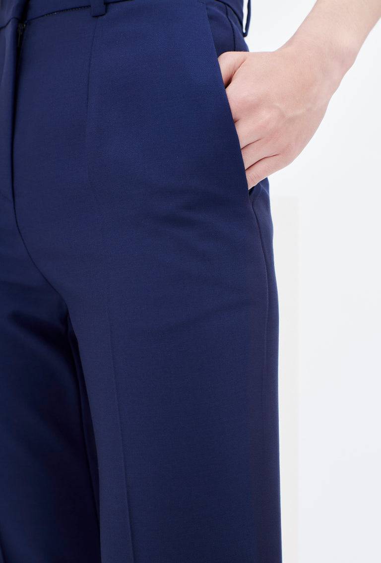 Odeeh Soft Wool Gabardine Hose, Ink Hotsell