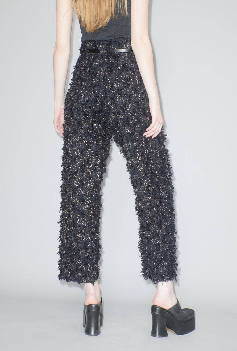 Odeeh Gold Sprinkled Fringes Hose, Midnight Günstiger Verkauf