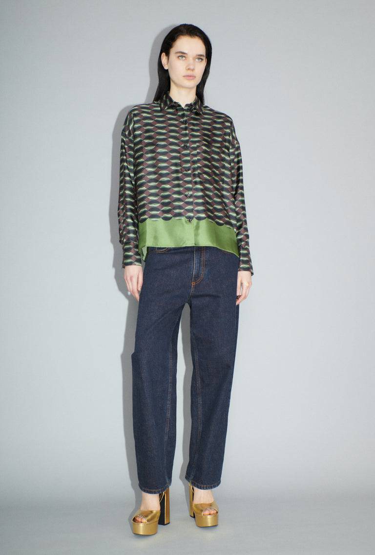 Odeeh Floating Objects Bluse, Myrrh Blitzverkäufe
