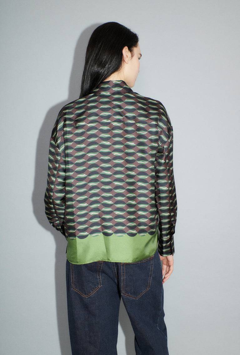 Odeeh Floating Objects Bluse, Myrrh Blitzverkäufe