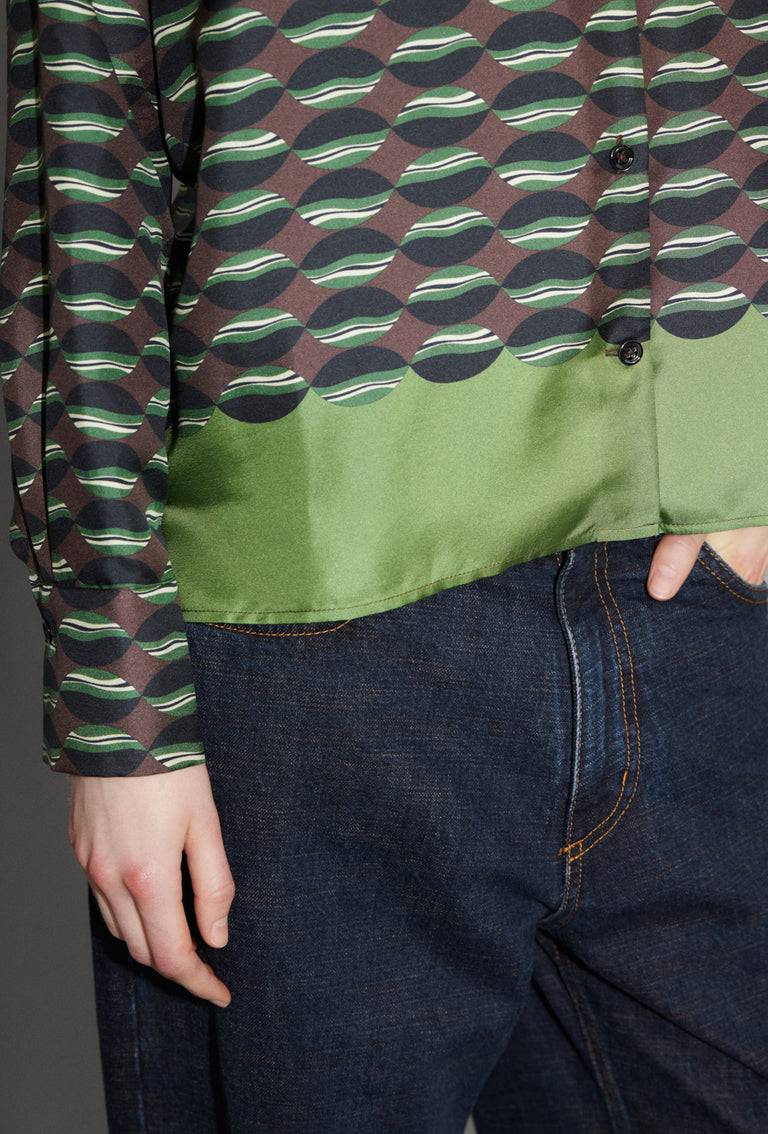 Odeeh Floating Objects Bluse, Myrrh Blitzverkäufe