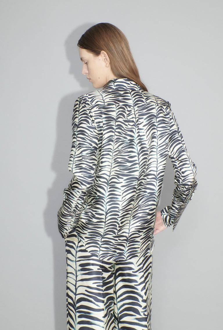 Odeeh Op-Art Tree Bluse, Black White Online