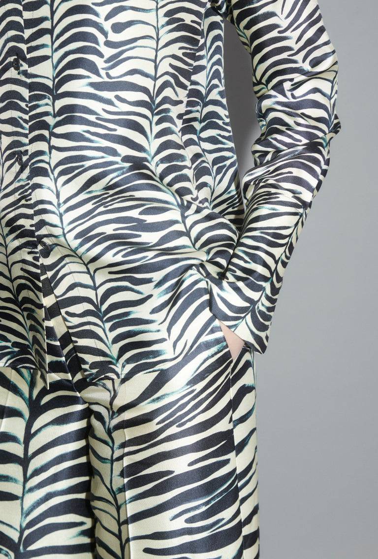Odeeh Op-Art Tree Bluse, Black White Online