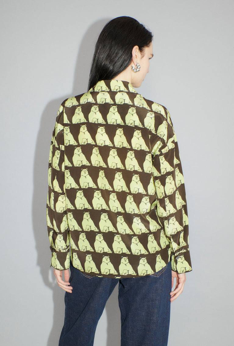 Odeeh Relaxing Bears Bluse, Citrine Günstiger Verkauf
