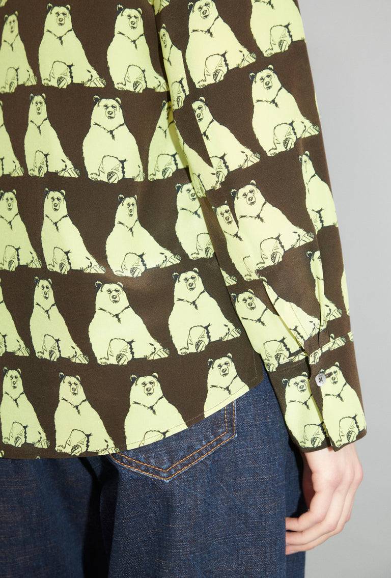 Odeeh Relaxing Bears Bluse, Citrine Günstiger Verkauf