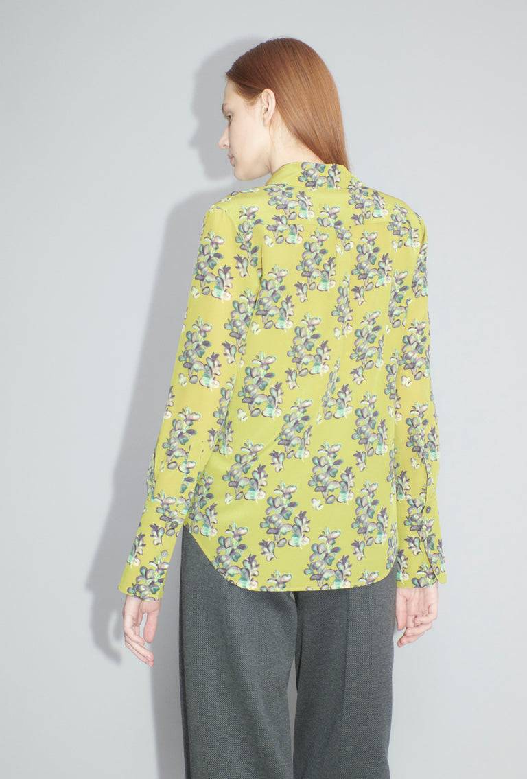 Odeeh Painted Blossoms Bluse, Citrine Fabrikverkauf
