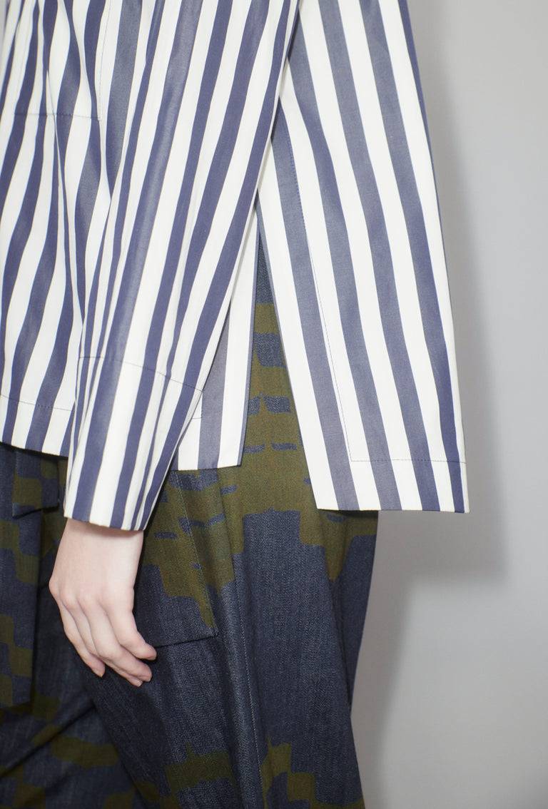 Odeeh Shirt Stripe Bluse, Navy White Online