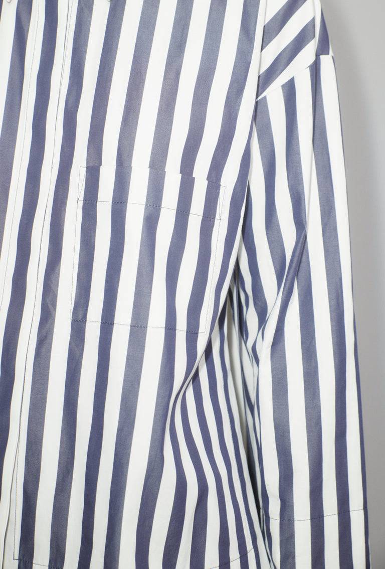 Odeeh Shirt Stripe Bluse, Navy White Online