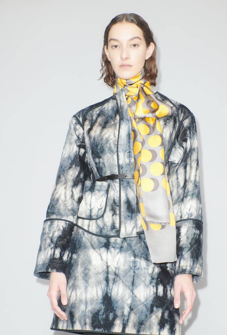 Odeeh Double Dot Schal, Golden Yellow Angebote