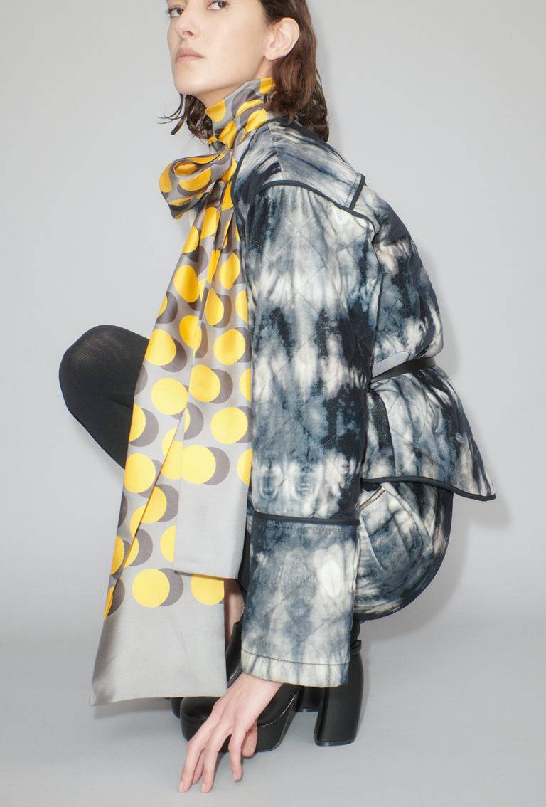 Odeeh Double Dot Schal, Golden Yellow Angebote